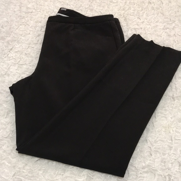 VINCE CAMUTO Black Work Pants Business Casual Trousers. . Size 8 - Picture 6 of 9